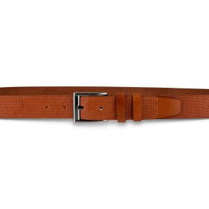 Guard 4 cm İğne Baskılı Manda Derisi Spor Erkek Kemeri
